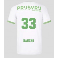 Feyenoord David Hancko #33 Rezervni Dres 2023-24 Kratak Rukav